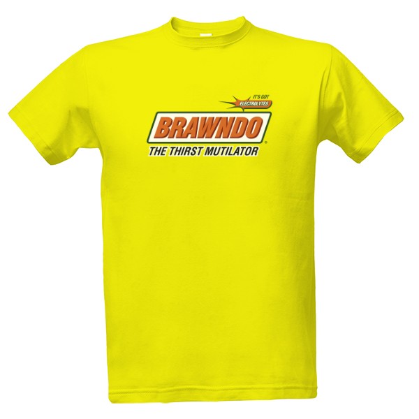 Tričko s potiskem BRAWNDO