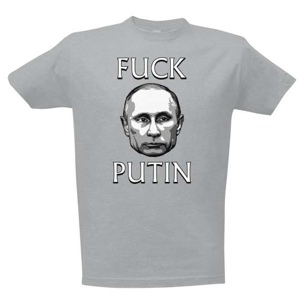 Tričko s potiskem FUCK PUTIN