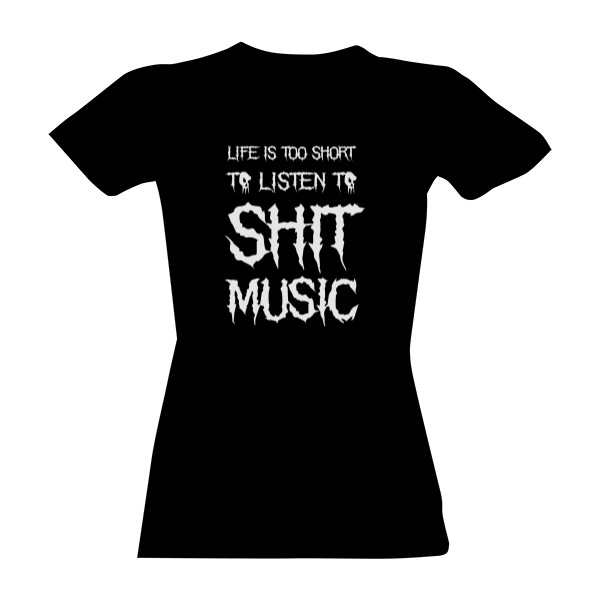 Tričko s potiskem metal music D
