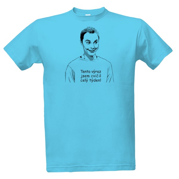 Tričko s potiskem Oblíbená seriálová postava